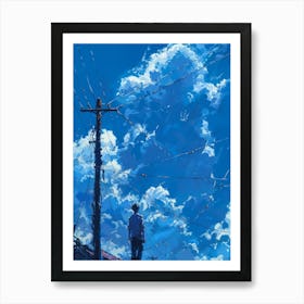 Sky And Clouds Art Print