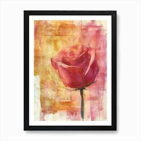 Rose Painting Art Print