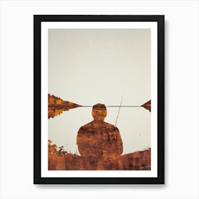 Angler Rust #3 Art Print