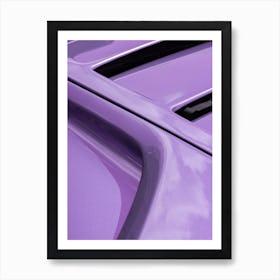 Purple Lamborghini Diablo SE30 Art Print Art Print