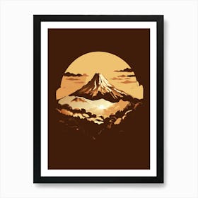 Mt Fuji Affiche