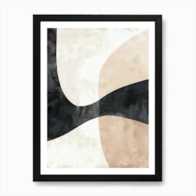 Harmonic Silence Minimalist Style Art Print