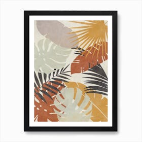 Tropical Leaves 3 Art Print