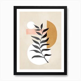 Minimal Abstract Shapes 17 Art Print