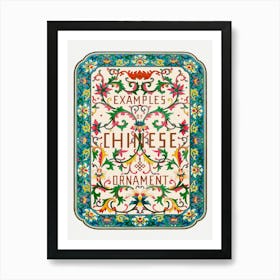 Examples Chinese Ornament Art Print