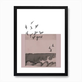 Flight In Dust Art Print