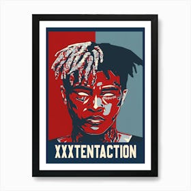 Xxxtentaction 1 Art Print