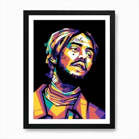 Lil Peep WPAP Art Print