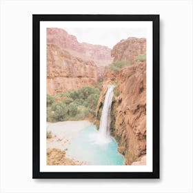 Havasupai Waterfall Art Print