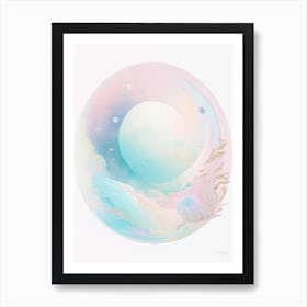 Aquarius Gouache Space Art Print