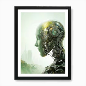 Human Ai Integration Art Print