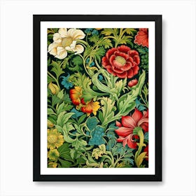 Floral Pattern 28 Art Print