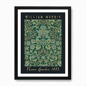 William Morris Flower Garden Art Print