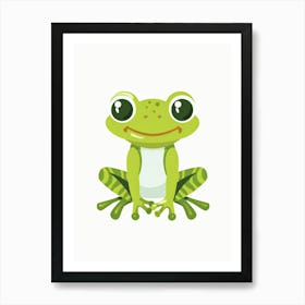 Cute Frog 4 Art Print