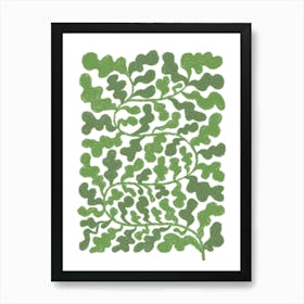 Wild Greens Art Print