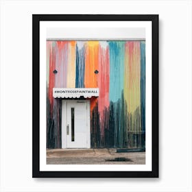 Montrose Paint Wall Art Print