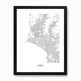 Lima Art Print