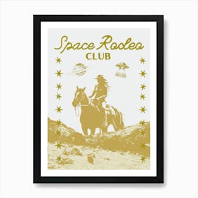 Space Rodeo Club Art Print