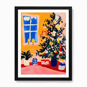 Cozy Christmas No 2 Art Print