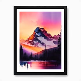 The Canadian Rockies 2 Art Print