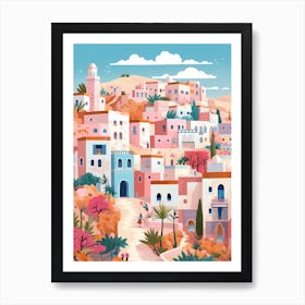 Agadir Morocco 2 Illustration Art Print