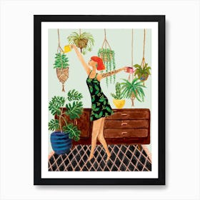 Plant Addict Art Print