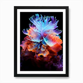 Coral Painting Art Print