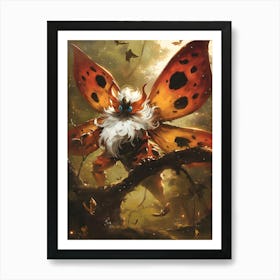 Volcarona Pokemon Anime Manga Japan Poster Art Print