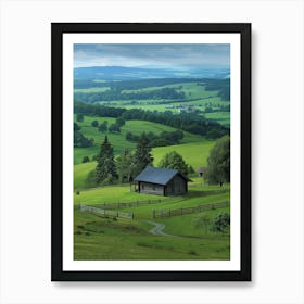 Swedish Countryside 1 Poster