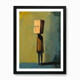 Man In The Box Art Print