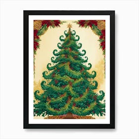 Christmas Tree Art Print