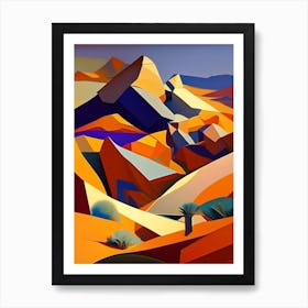 Namib Cubo Futuristic Art Print