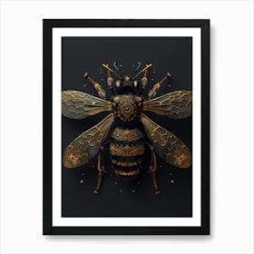 Bee Art 4 Art Print