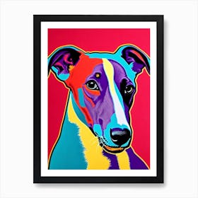 Ibizan Hound Andy Warhol Style Dog Art Print