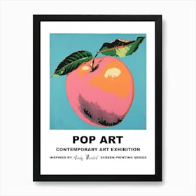 Poster Big Peach Pop Art 3 Art Print