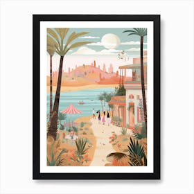 Sharm El Sheikh Egypt 4 Illustration Art Print