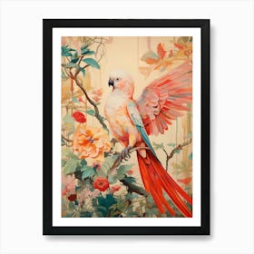 Parrot 4 Detailed Bird Painting Art Print