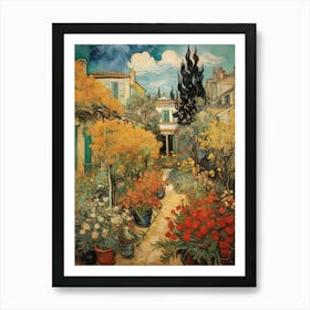 'Garden Of Flowers' art print Art Print