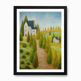 Balmy Spring Evening Art Print