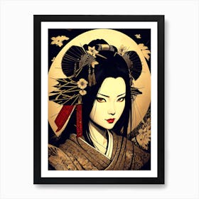 Geisha 46 Art Print