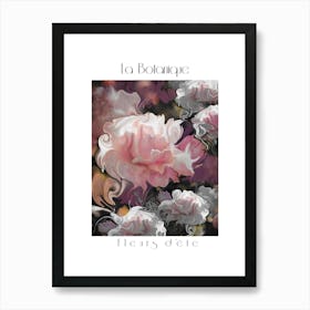 Rose Garden La Botanique Art Print