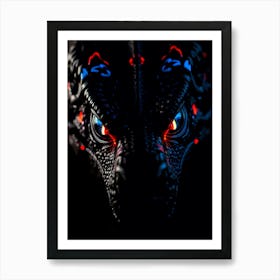 Dragon Head 4 Art Print