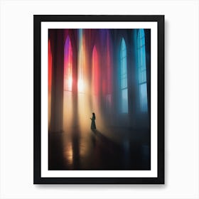 Game Of Light Art Print