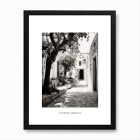 Poster Of Bodrum, Turkey, Photography In Black And White 5 Art Print