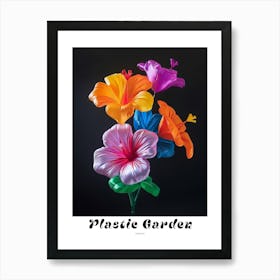 Bright Inflatable Flowers Poster Hibiscus 2 Art Print