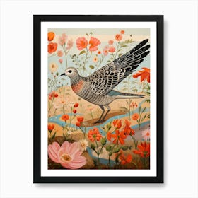 Grey Plover 1 Detailed Bird Painting Art Print