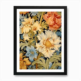 William Morris Floral 2 Art Print