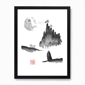 Vader Stuck Art Print