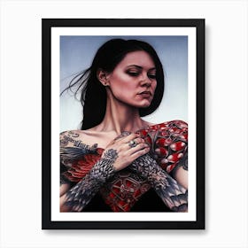 Love Within - Tattooed Love xo Art Print