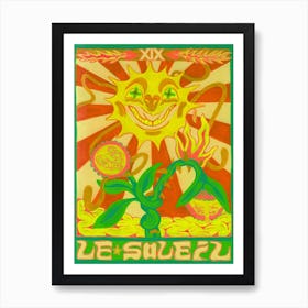 Le Soleil Art Print